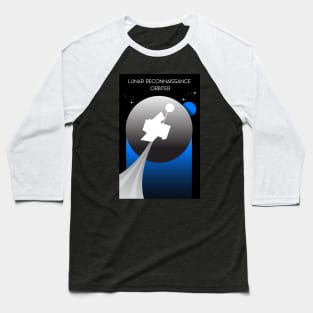 Lunar Reconnaissance Orbiter Baseball T-Shirt